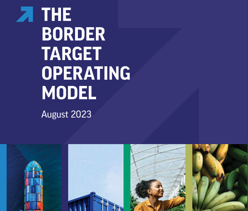 The Border Target Operating Model: August 2023